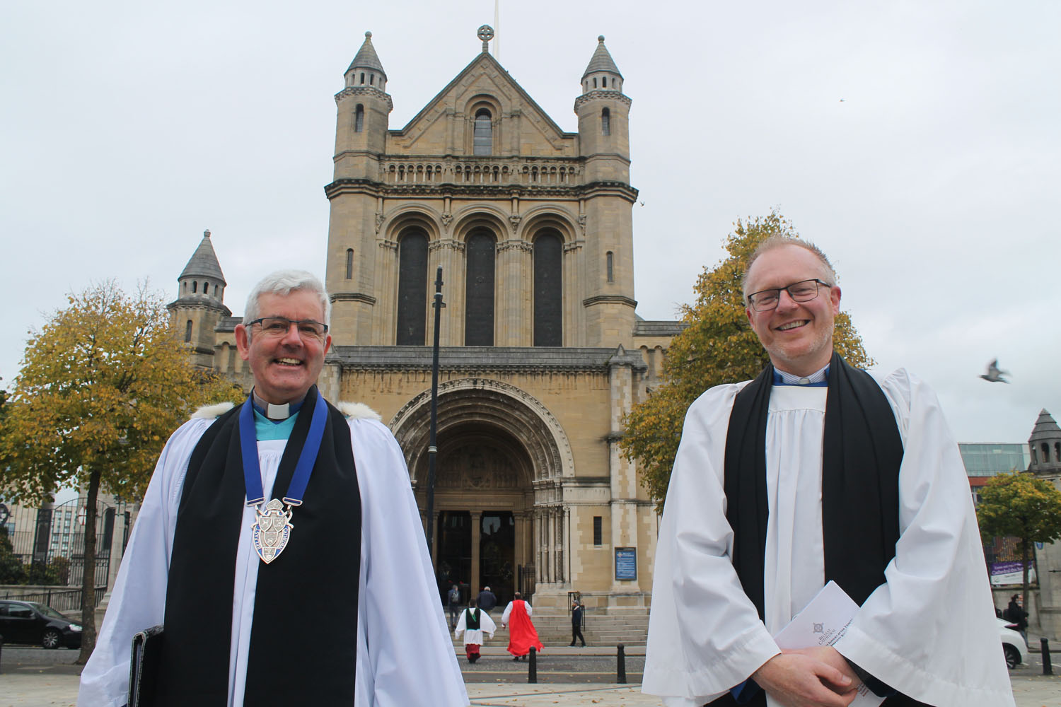 Dean Stephen Forde and Archdeacon Barry Forde.
