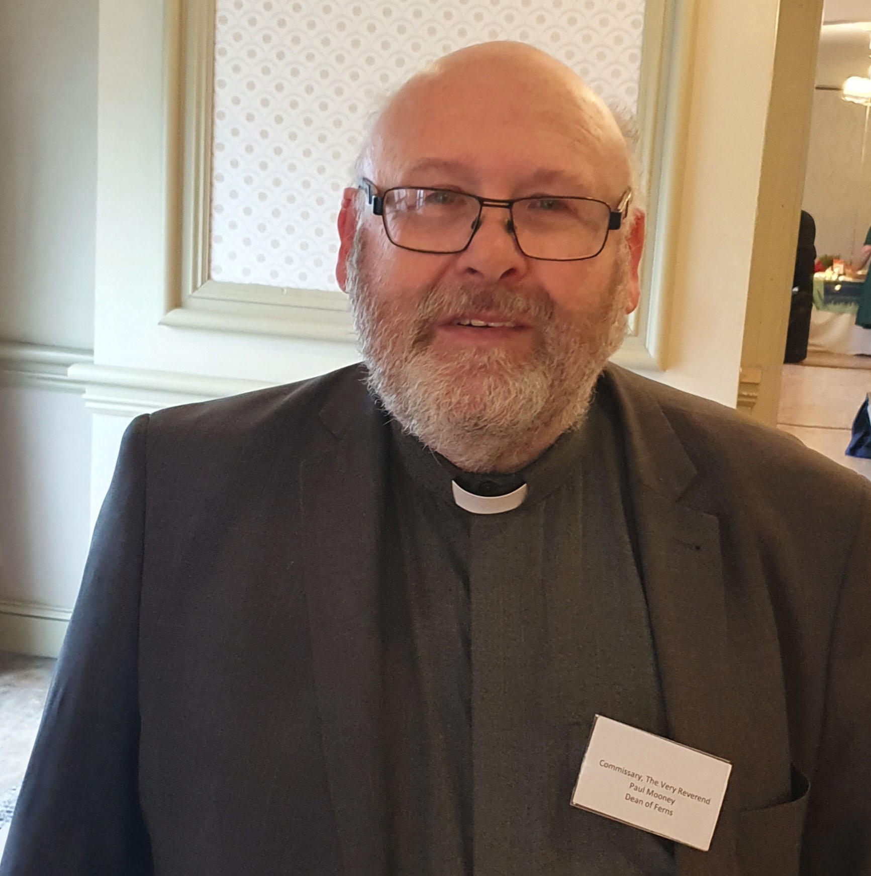Archbishop's Commissary and Chair of Synod, Dean Paul Mooney.