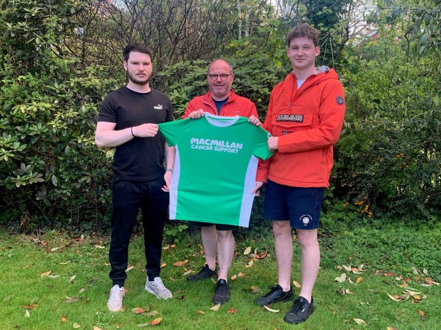 The Rev Canon Kevin Graham and his sons Jamie and Luke will take on the Macmillan Cancer Support ‘Mighty Hike' along the north coast in June.