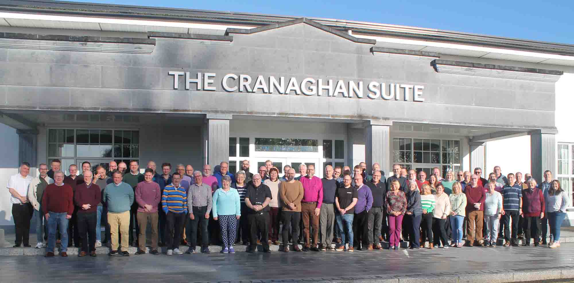 Participants in Connor Clergy Conference 2022 at the Slieve Russell Hotel, Co Cavan.