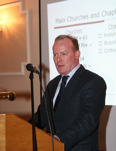 Minister Lenihan launching Directory