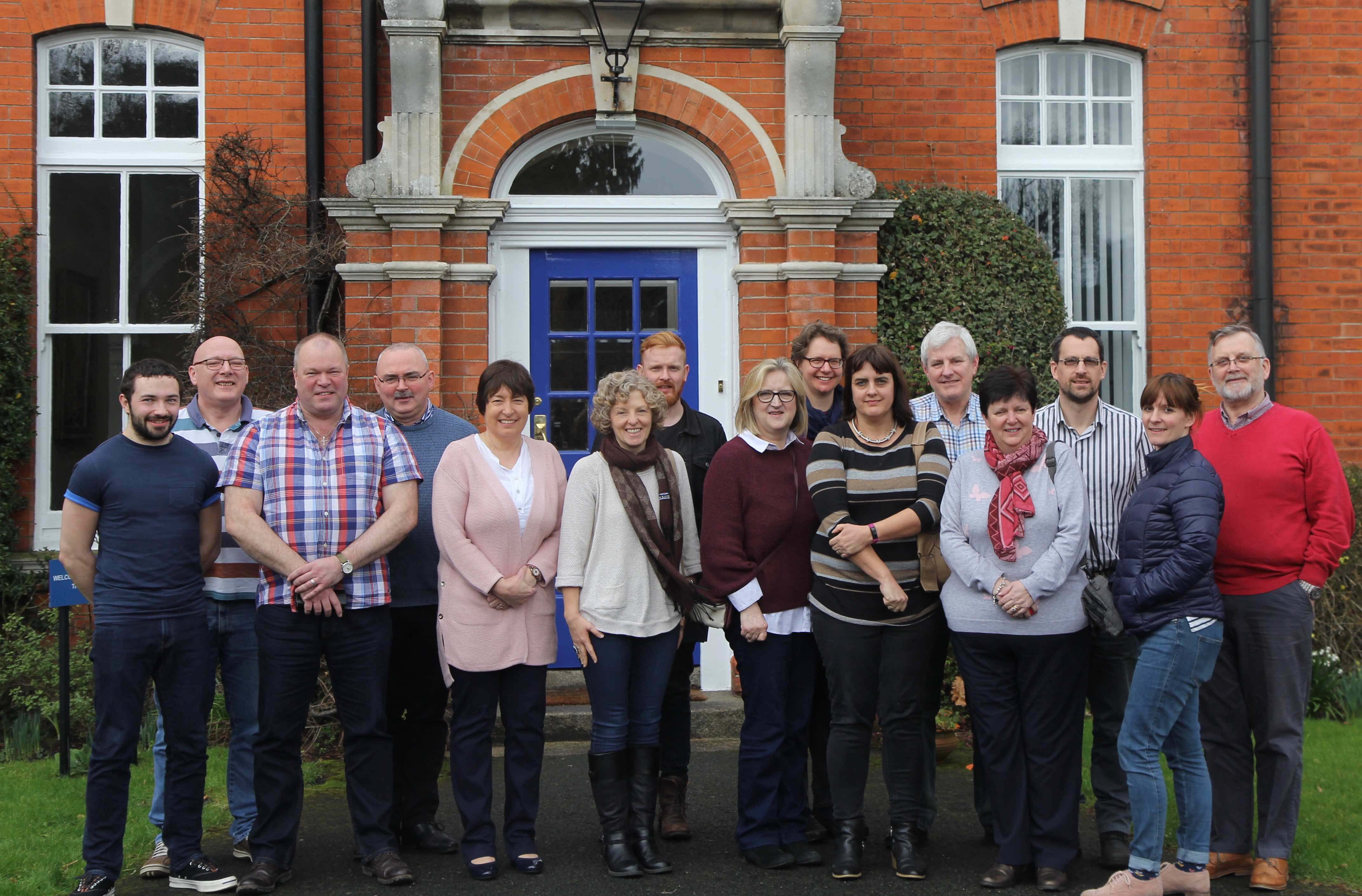 The 2016 to 2018 Reader group on their last study day at the Church of Ireland Theological Institute.