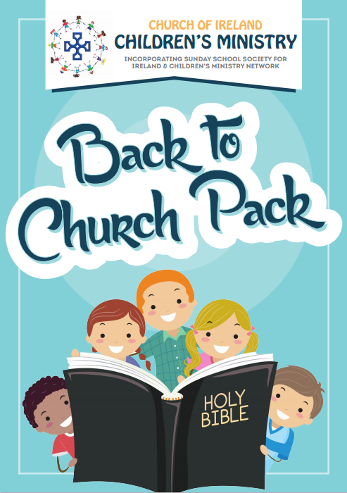 The front cover of the Back to Church pack.