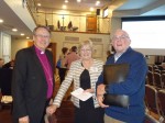 Bishop of Limerick, Mrs Yvonne Blennerhassett and Mr Robbie Syme
