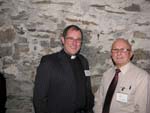 Rev Arthur Minion (Ferns) with Mr Albert Hemepstall (Protestant Aid)