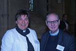 Rev Gilllian Wharton (Dublin) and Canon Michael Kennedy (Armagh)