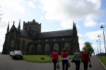 Synod members make their way to St Patrick’s Cathedral