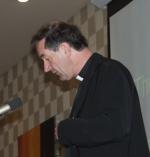 The Right Rev Michael Burrows, Bishop of Cashel & Ossory, addresses the Synod
